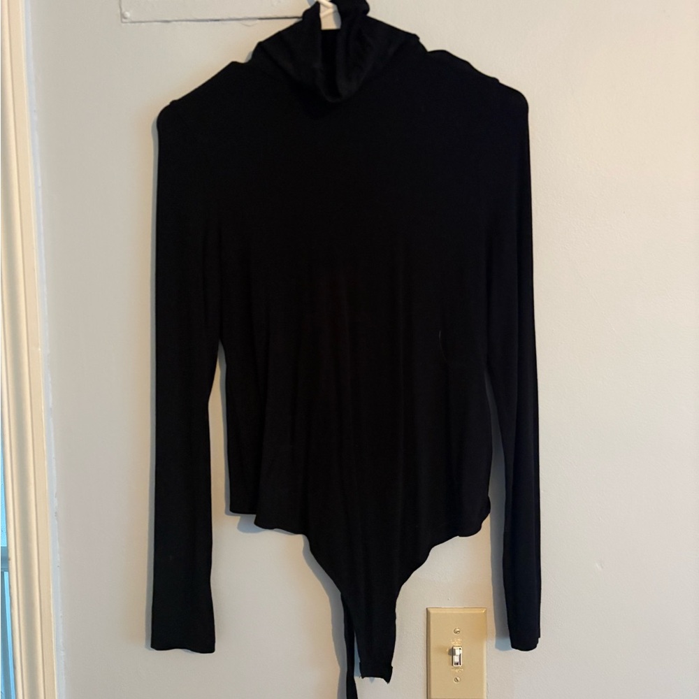ASOS Black Turtleneck Bodysuit
